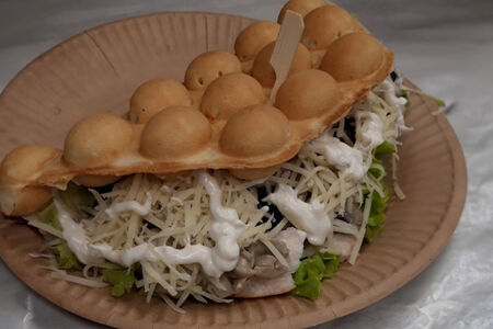 Вафля "Грибная поляна"