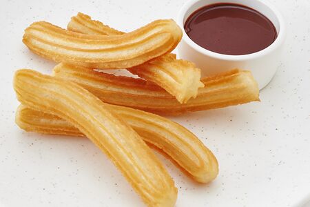 Чуррос с горячим шоколадом