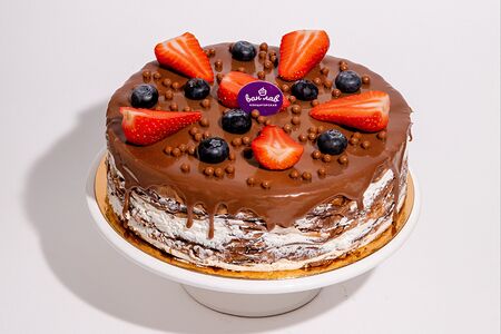 Торт Блинный с шоколадом