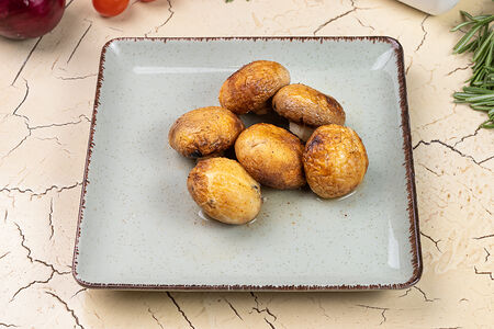 Шампиньоны на углях