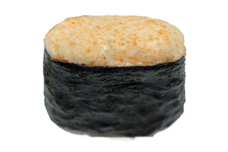 Гункан запеченный с лососем