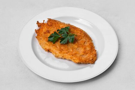 Отбивная из свинины в сырной корочке