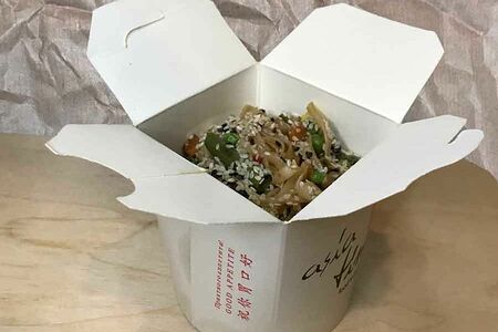 Лапша с овощами