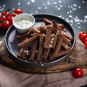 Гренки Чесночные