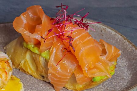 Тартар из лосося