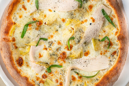 Артишок, куриное филе, горгонзола