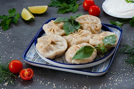 Манты из индейки отварные