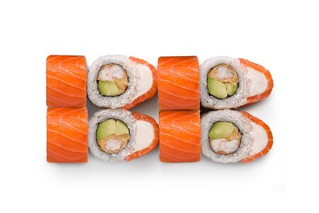 Королевский с лососем