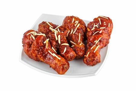 Ножки медовые с чесноком