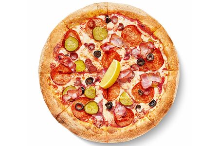 Пицца Палермо на тонком тесте