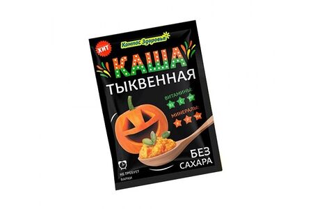 Каша заварная овсяная с тыквой