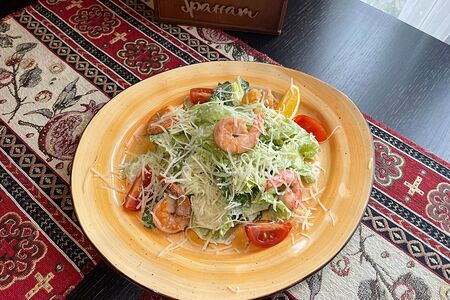Цезарь с креветками