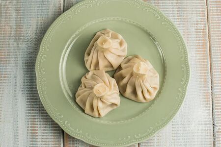 Хинкали с домашнем фаршем