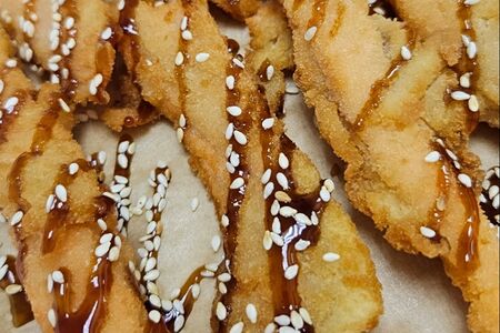 Филе лосося темпура