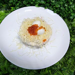 Салат Перепелиное гнездо