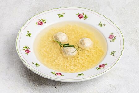 Суп с фрикадельками