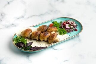 Шашлык из шампиньонов