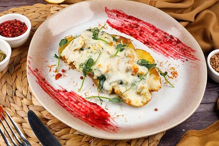 Треска под сырной корочкой