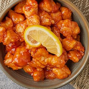 Տապակած հավի ֆիլե կիտրոնով