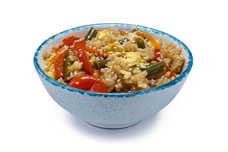 Тяхан с овощами