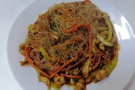 Фунчоза со свининой