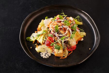 Лаззат с ореховым соусом