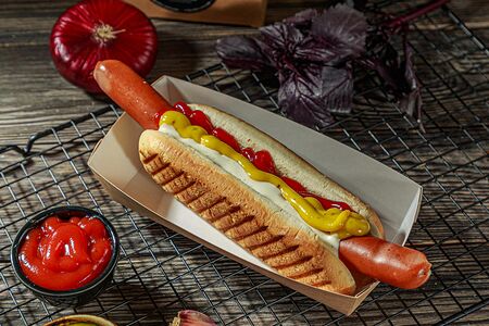 Хот-дог классический куриный