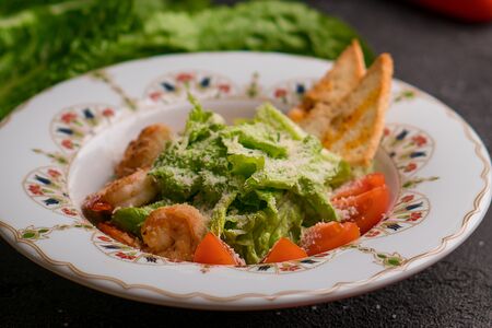Цезарь с креветками