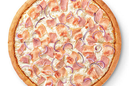 Пицца Бекон и лук 40см традиционная