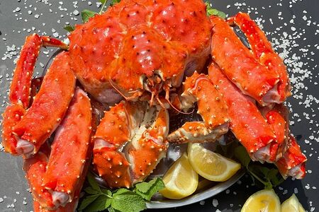 Краб королевский камчатский целый