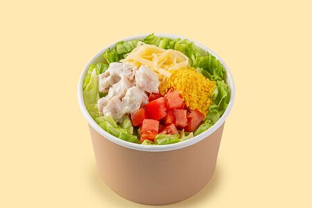 Салат-коктейль Цезарь