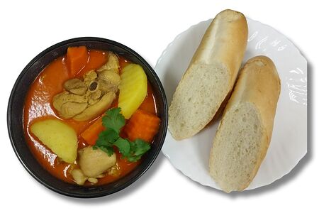 Кари с курицей