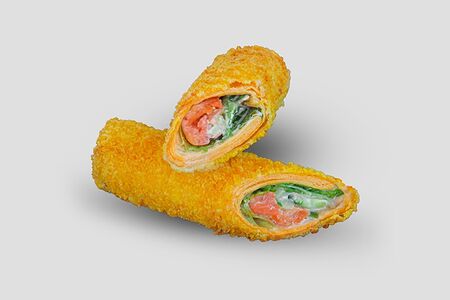 Японская шаурма с лососем