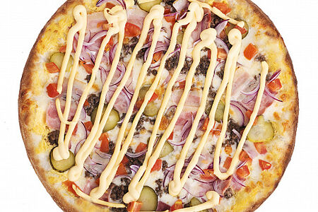 Чизбургер тонкое тесто