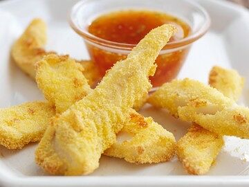 Лосось в кляре