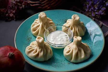 Хинкали с бараниной (отварные)