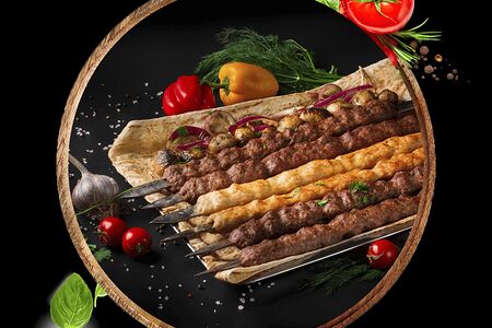 Ассорти люля-кебабов