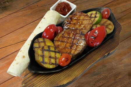 Гриль сет с говядиной