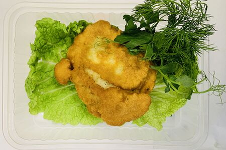 Минтай в кляре