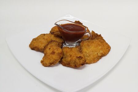 Куриное филе, обжаренное в панировке
