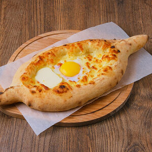 Хачапури по-аджарски, лодочка