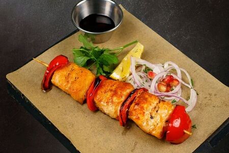 Шашлык из лосося