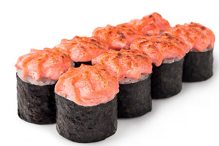 Запеченный с лососем