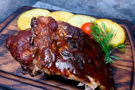 Ребра свиные BBQ