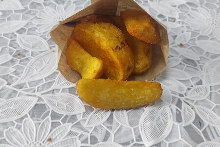Картофель дольками