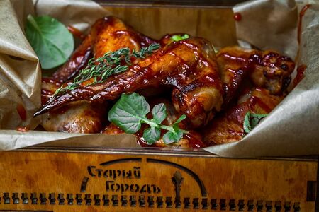 Крылышки куриные острые