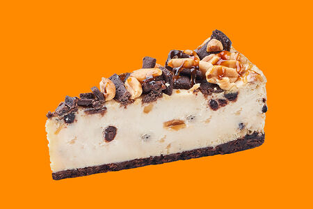 Чизкейк Карамельный с арахисом