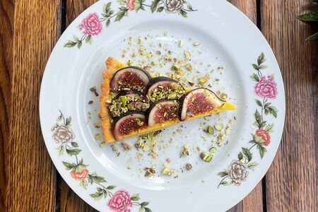 Тарт с заварным кремом