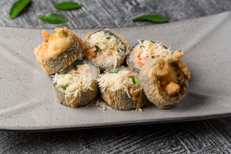 Ролл Цезарь темпура