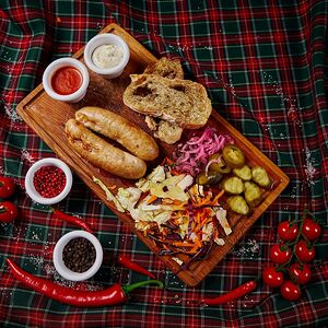 Колбаски из курицы